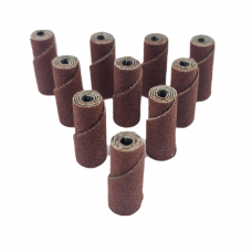 Abrasive Sleeve 10mm x 25mm Red. Per 10.
