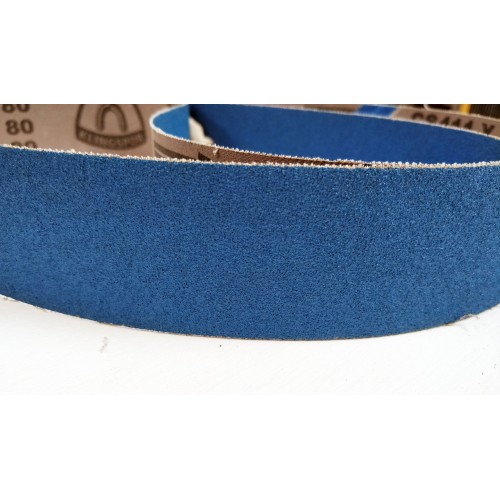 Bandes Abrasives étanches Klingspor CS 411 Y - Lot De 30, Grain 100, 40 X 577 Mm - Pour Acier Et Inox - Haute Performance