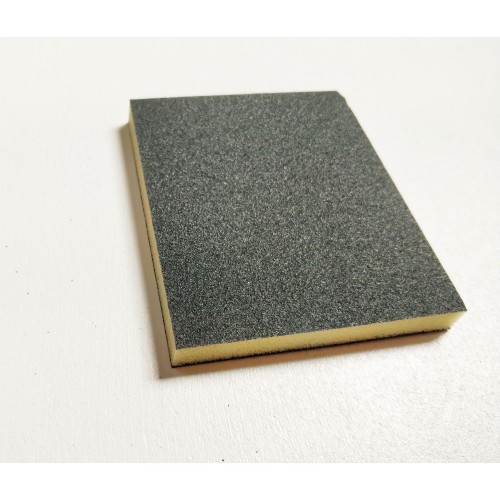 Abrasive Sponge Pad 120mm x 98mm x 13mm Fine Grit The Polishing Shop