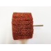 Satin Wheel Coarse A 80mm x 50mm x 6mm shank 