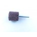 Satin Abrasive Combi Wheel 30mm x 30mm x 6mm Shank 120 grit Medium