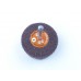 Satin Wheel Fine A 60mm x 30mm x 6mm shank 
