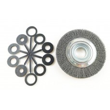Steel Wire Wheel 150mm x 25mm with reducer plates