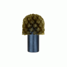 Dome Brush Brass 50mm 