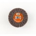 Satin Abrasive Comi Wheel 60mm x 30mm x 6mm Shank 120 grit Medium
