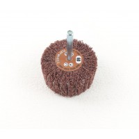 Satin Abrasive Combi Wheel 60mm x 30mm x 6mm Shank 60 grit Coarse