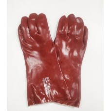 Red PVC Gauntlet R235 14" Standard