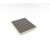 Abrasive Sponge Pad 120mm x 98mm x 13mm Brown 400 Grit