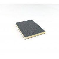 Abrasive Sponge Pad 120mm x 98mm x 13mm Medium 100 Grit 